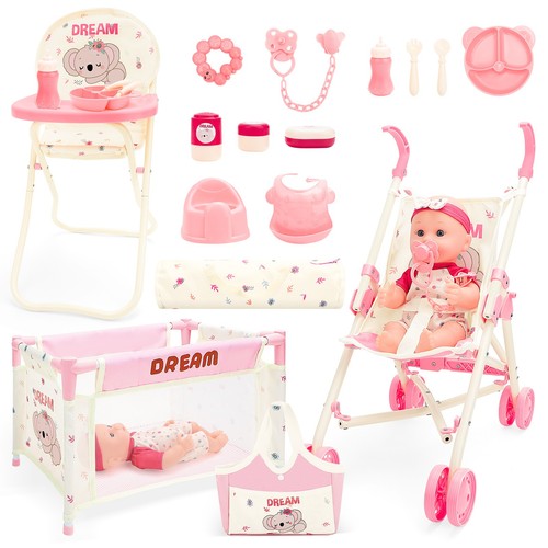 Baby puppenpflege spielset - baby,