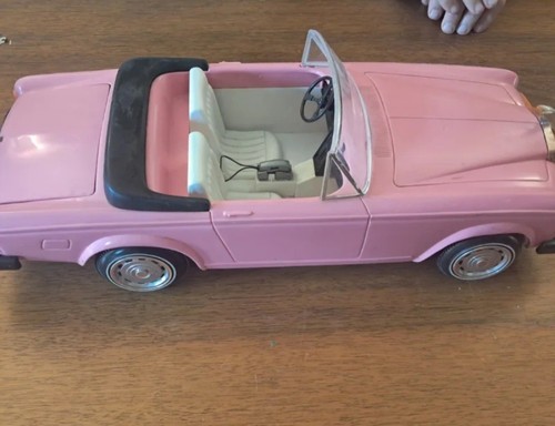 Barbie cabrio auto - barbie, rosa