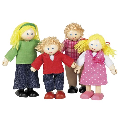Tidlo holz puppe familie - tidlo,