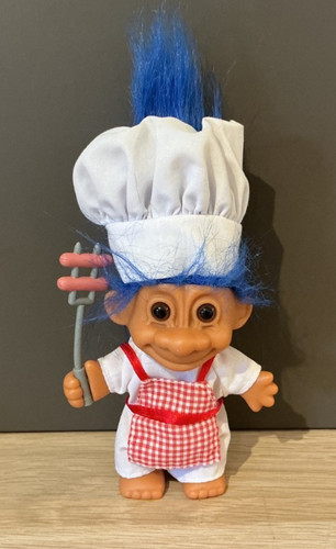 Russ berrie troll puppe - berrie, bbq