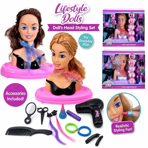 Mädchen puppe kopf - puppe,