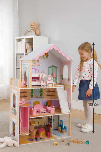 Kinder puppenhaus aus holz 115 - kinder,