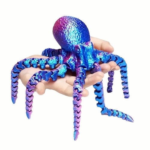 Gedruckter oktopus ornament - 3d-gedruckter,